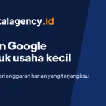Ilustrasi iklan Google untuk usaha kecil. (Gambar: digitalagency.id)